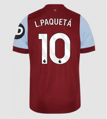West Ham United Lucas Paqueta #10 Hemmatröja 2023-24 Kortärmad